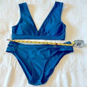 Body Glove bikini color teal green